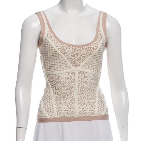 Herve Leger bandage top adobe comb XS - Picture 2 of 7